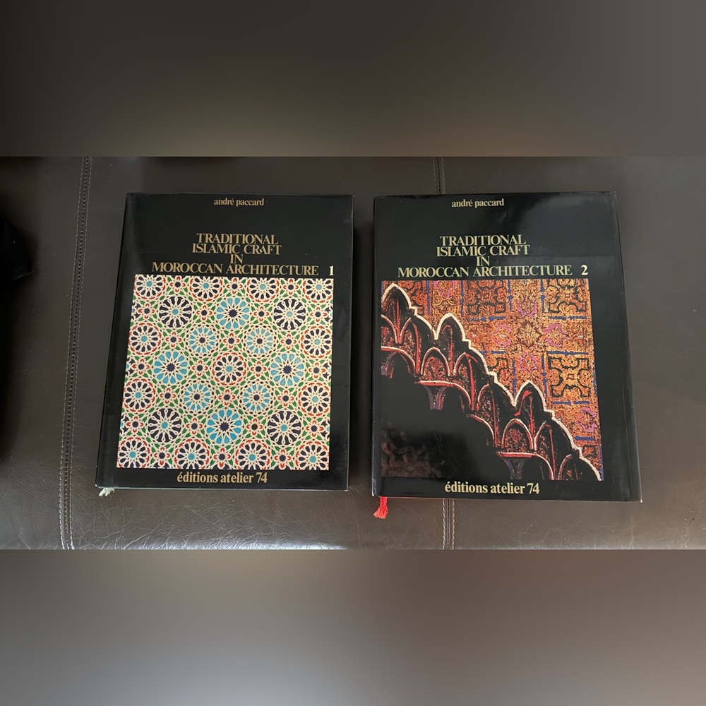 Traditional Moroccan Architecture Books Set